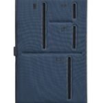 A5 Multi-Pocket Navy Blue Notebook – Durable, Eco-Friendly & Professional Design 3