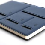 A5 Multi-Pocket Navy Blue Notebook – Durable, Eco-Friendly & Professional Design 1