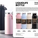 LiquidLife Stainless Steel Insulated Bottle – 350ml – Keeps Drinks Hot or Cold for 24 Hours 1
