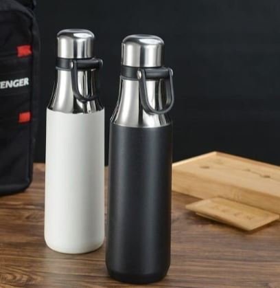 HandleHeat Thermal Flask 350ml – Stylish & Durable Hot & Cold Beverage Companion