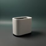 Modern White Desk Organizer & Pen Holder – Minimalist Multi-Purpose Storage 1