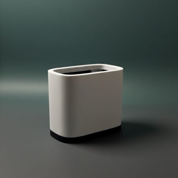 Modern White Desk Organizer & Pen Holder – Minimalist Multi-Purpose Storage